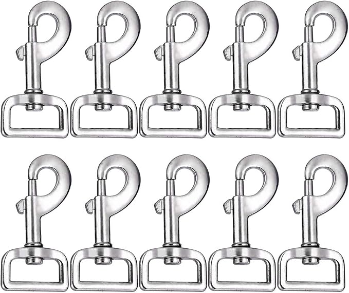 Lucky Goddness 10pcs Swivel Snap Hooks by LuckyGoddness