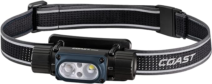 Coast WPH30R 1500 Lumen Waterproof Ultra Bright IP68 USB Rechargeable-Dual by Coast