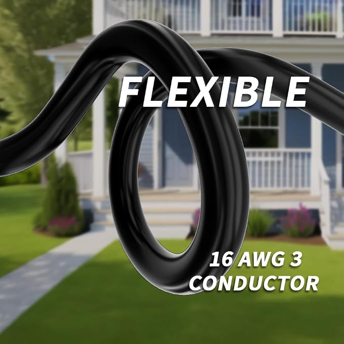 PlugSaf 1 to 4 Splitter Outdoor Extension Cord - Image 3