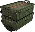 YakAttack TracPak Combo Kit – Ranger Grey | 2 Stackable Storage Boxes + Quick by YakAttack