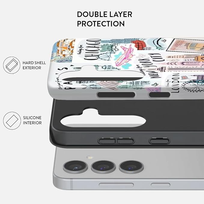 Compatible for Samsung Galaxy S26 Ultra 5G Case, Dual Layer Heavy Duty 2 in 1 - Image 2