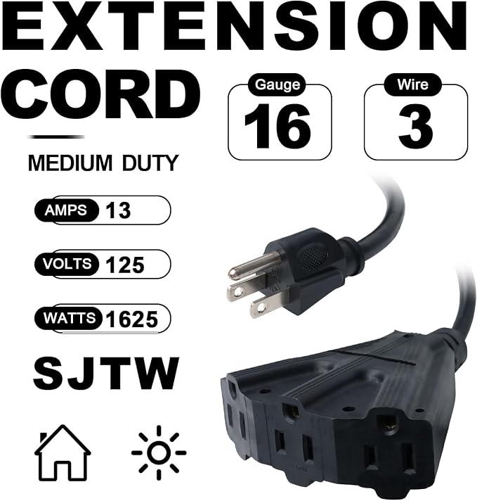 EP 25 Ft Outdoor Extension Cord - Image 2