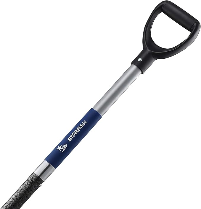 4-Tine Spading Digging Fork, Garden Digging Spading Fork Forged Steel with D-Grip Handle 41“