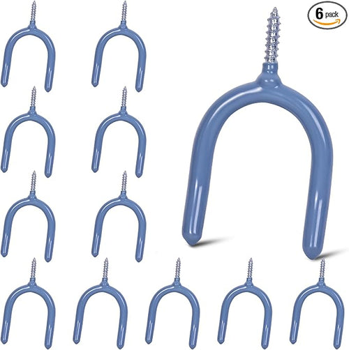 12 Pack Garage Storage System Steel U Hooks by LianRippleLian