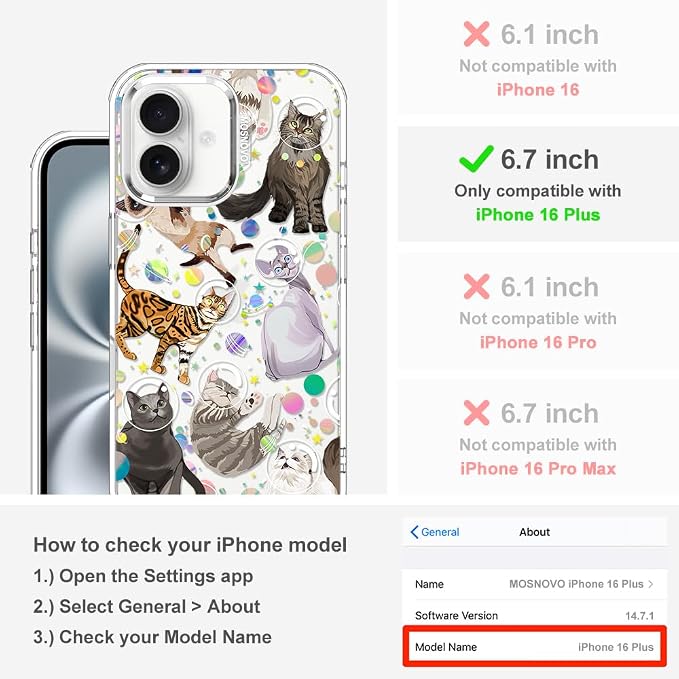 MOSNOVO Case for iPhone 16 - Image 2
