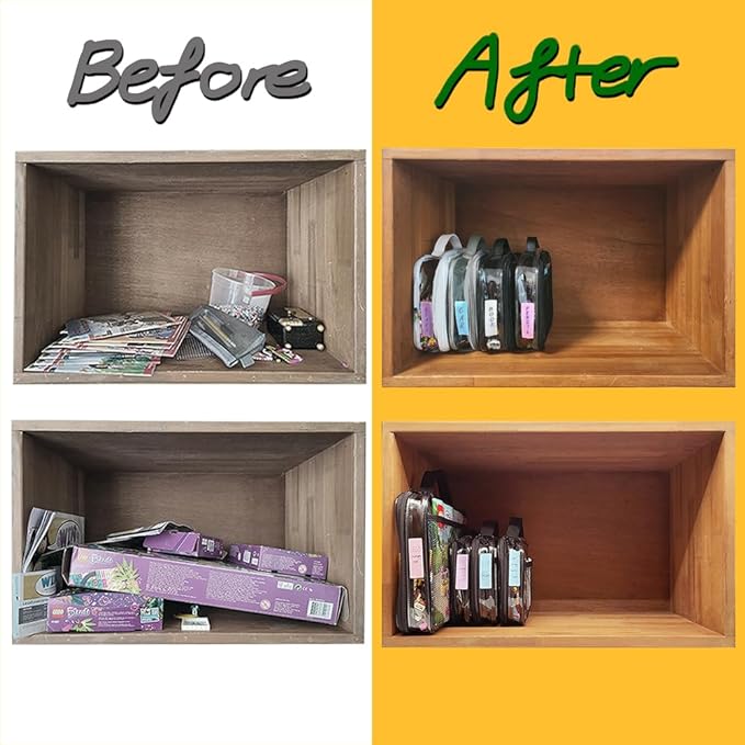 holay 4 Packs Large PVC Toy Storage Organizer - Image 2