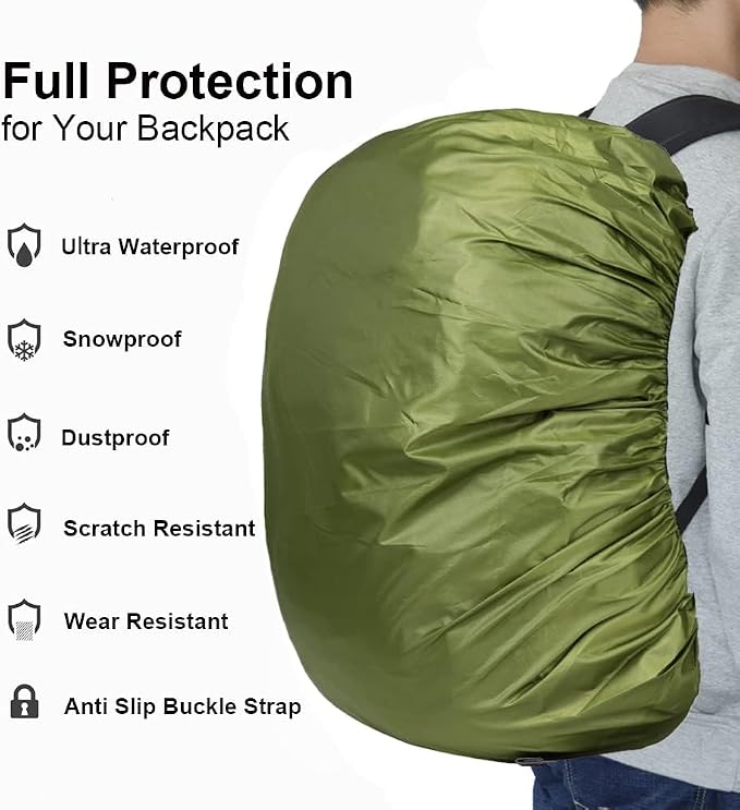 Waterproof Backpack Rain Cover - Image 3