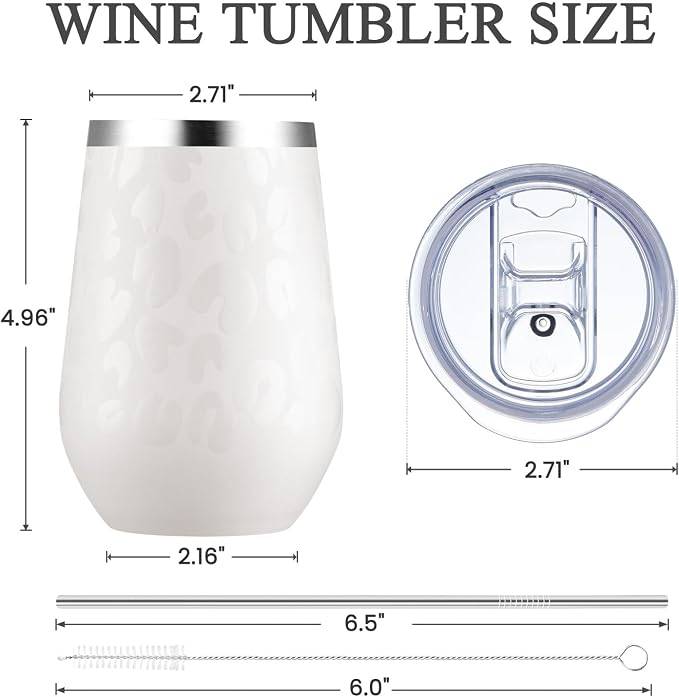 MEWAY 12oz Insulated Wine Tumbler - Image 6