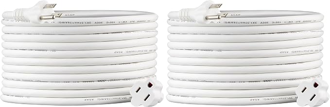 Amazon Basics Extension Cord, 13 Amps, 20 Foot by AmazonBasics