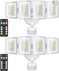 USTELLAR 100W 10000LM LED Security Lights Motion Sensor Outdoor, Remote Control by Ustellar
