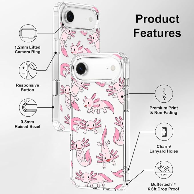 MOSNOVO for iPhone Air Case | Military Grade 6.6ft Drop Tested | Camera Control - Image 7