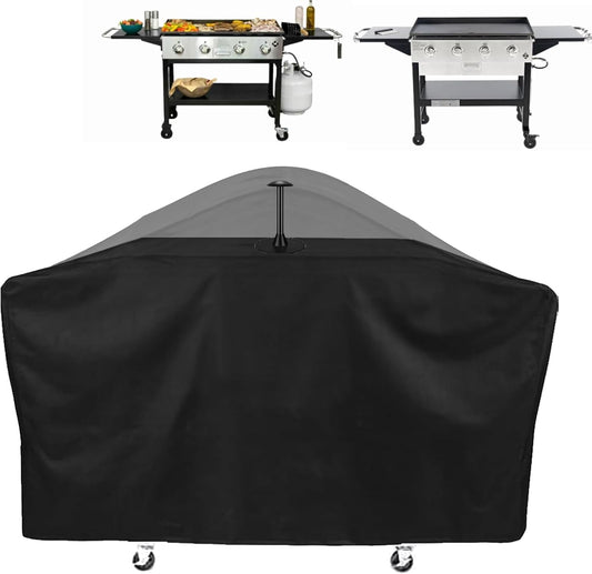 Grill Cover for Members Mark 4-Burner Outdoor Flat Top Gas Griddle, Member's Mark 36 Inch Griddle Cover, 600D Heavy Duty Waterproof UV Resistance Outdoor Cover