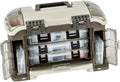 Plano Elite Series Ultimate Angled Tackle System, Graphite & Sandstone by PLANO%C2%AEOutdoors