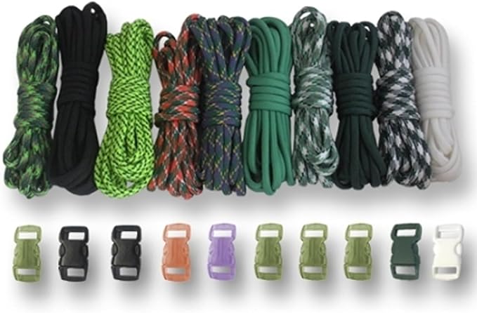 Paracord Planet 550lb Type III Paracord Combo Crafting Kits by ParacordPlanet
