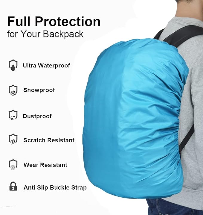 Waterproof Backpack Rain Cover - Image 2