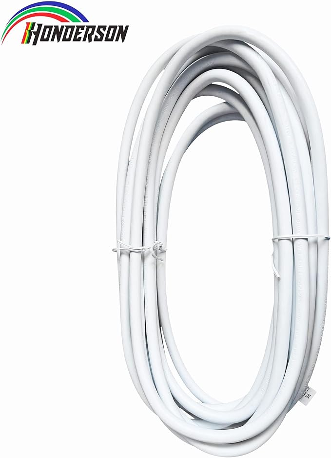 Indoor Outdoor Extension Cord Weatherproof, UL Certified, 16 Gauge 8FT White 3 - Image 2