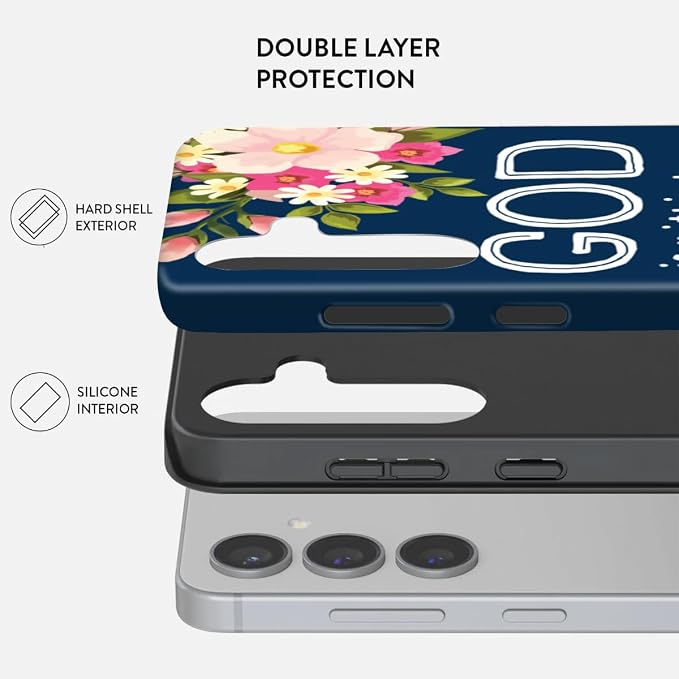 Compatible for Samsung Galaxy A26 5G Case, Dual Layer Heavy Duty 2 in 1 - Image 2