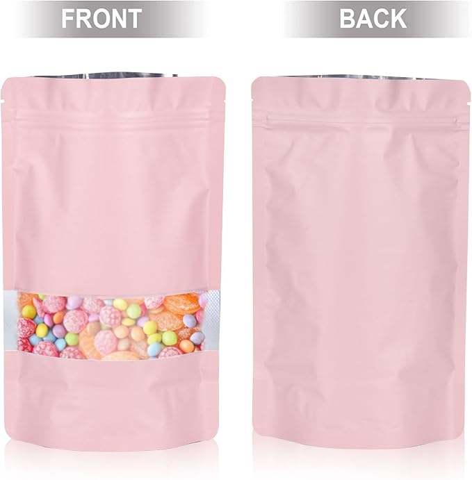 6.3"x9.5" 120pcs Mylar Bags for Food Storage, Smell Proof Bag - Image 4