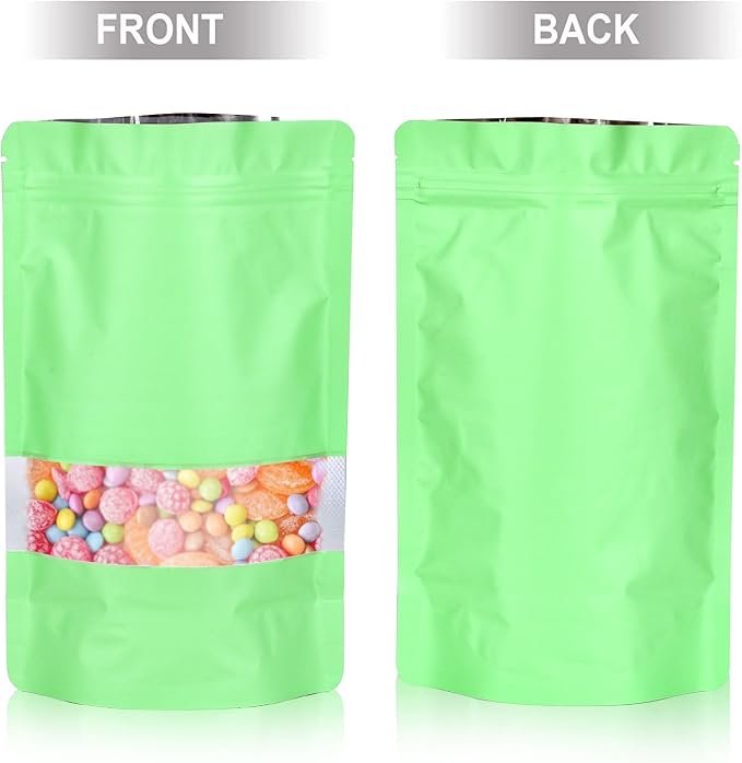 4.7"x7.8" 120pcs Mylar Bags for Food Storage, Smell Proof Bag - Image 4