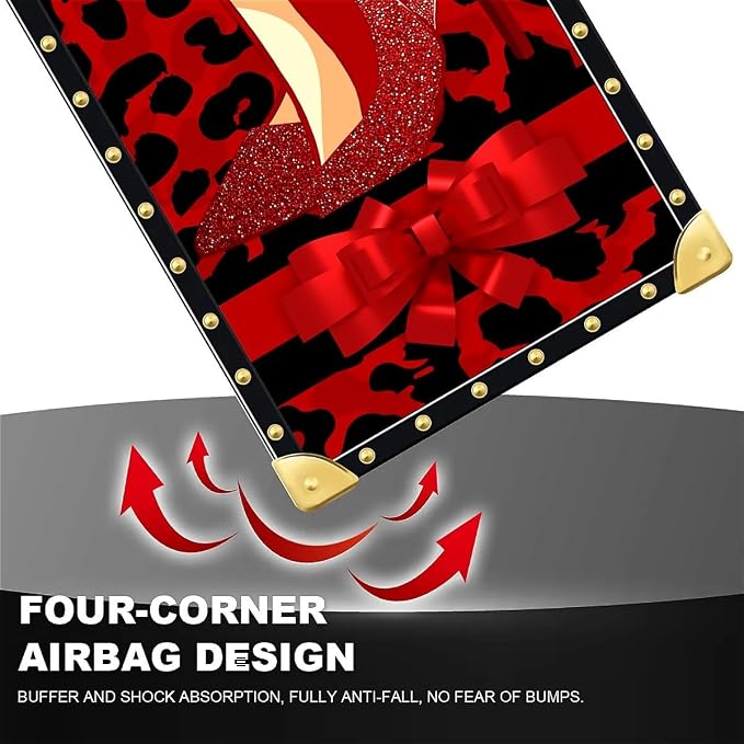 Compatible with iPhone 13 Pro Max Case, Elegant High Heels Luxury Golden - Image 7