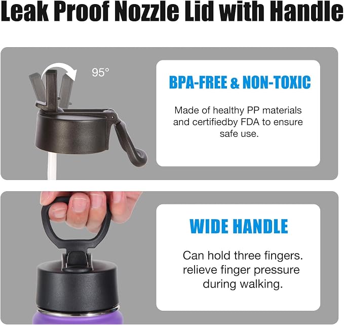 Volhoply 24oz Insulated Water Bottle - Image 6