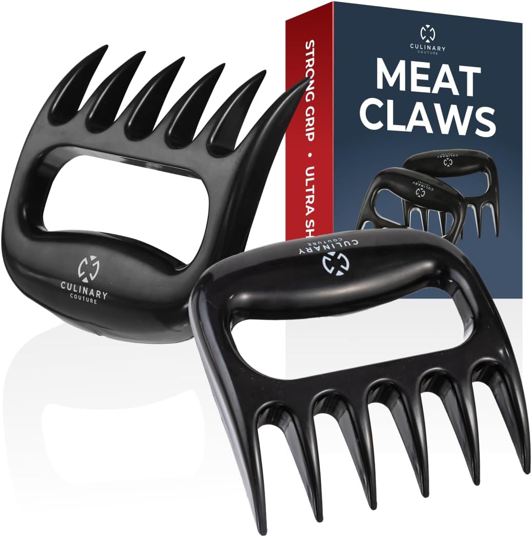 Premium Meat Shredder Claws - BBQ Accessories Gifts for Men Dad Birthday, Bear Claw for Shredding Meat - Claws for Pulled Pork, Chicken Shredder Tool - Perfect for BBQ Grilling Accessories