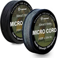 Micro Paracord, 1.18mm x 100ft Thin Mini Utility Braided Small Paracord by Legowitoutdoor