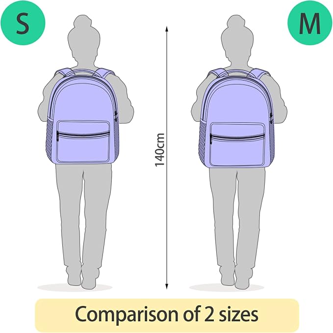 Winter Forest Kids Backpack Pinewood Tree School Backpacks Boys Girls Preschool - Image 8