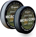 Micro Paracord, 1.18mm x 100ft Thin Mini Utility Braided Small Paracord by Legowitoutdoor