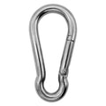 304 Stainless Steel Carabiners -6.3 inch Heavy Duty, Durable & Rust-Free Clips by Outmate