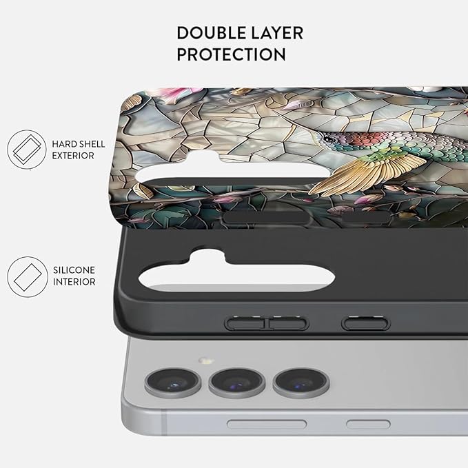 Compatible for Samsung Galaxy S26 Plus 5G Case, Dual Layer Heavy Duty 2 in 1 - Image 2