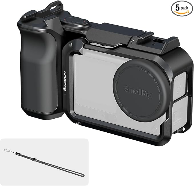 SMALLRIG Handle Grip Kit for DJI Osmo Action 6 by SmallRig