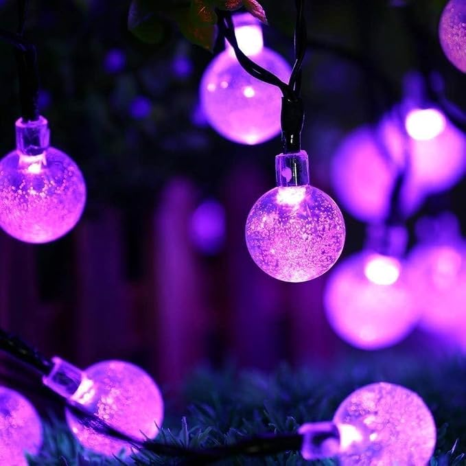 Toodour Solar String Lights Outdoor, 36ft 60 LED Globe String Light - Image 3