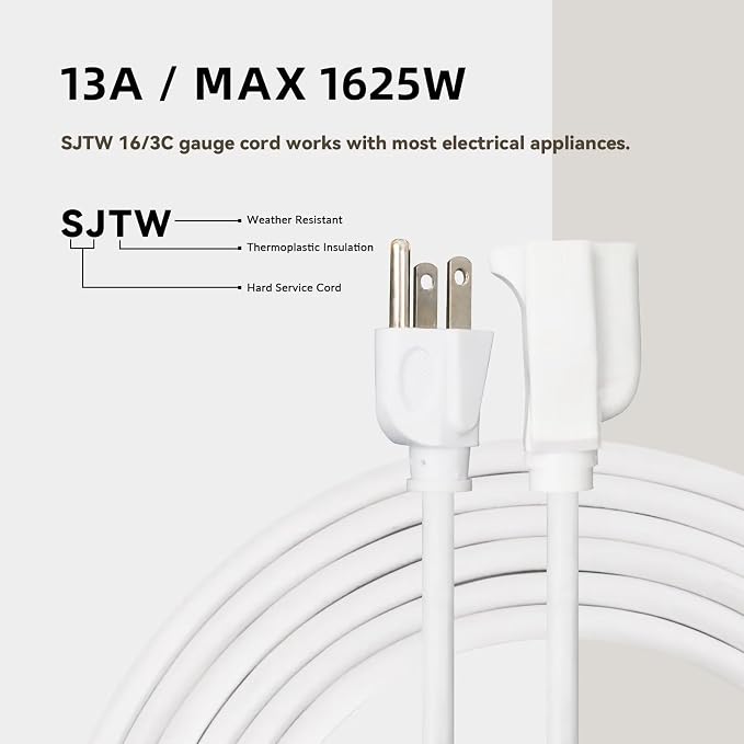 25ft Outdoor Extension Cord - Image 6