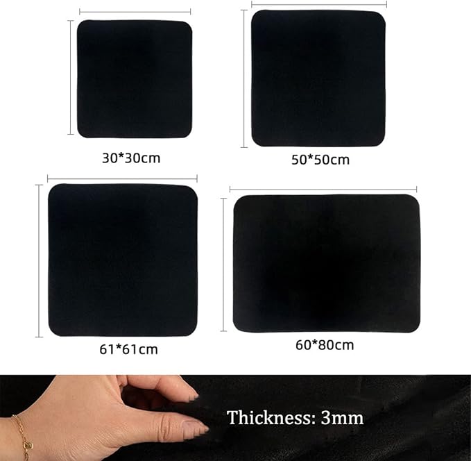 24 x 24 inches Fire Blanket for Heat Resistant Welding Blanket Flame Retardant - Image 2