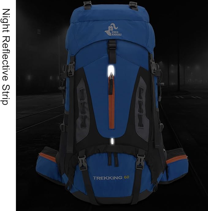Bseash 60L Hiking Camping Backpack - Image 7