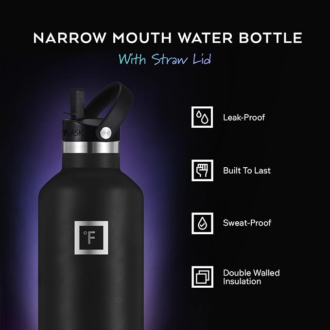 IRON °FLASK Camping & Hiking Hydration Flask - Image 2