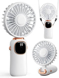 coldSky Portable Handheld Fan, 4000mAh Battery Operated 3 in 1 Multifunction by Fabricshaver