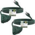 EP 2 Pack 6 Ft Outdoor Extension Cord by ENERGYPRO