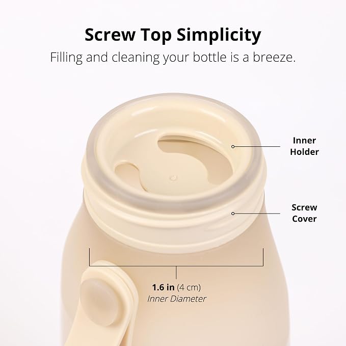 BLUE GINKGO Collapsible Water Bottle – Lightweight, Foldable Silicone Bottles - Image 5
