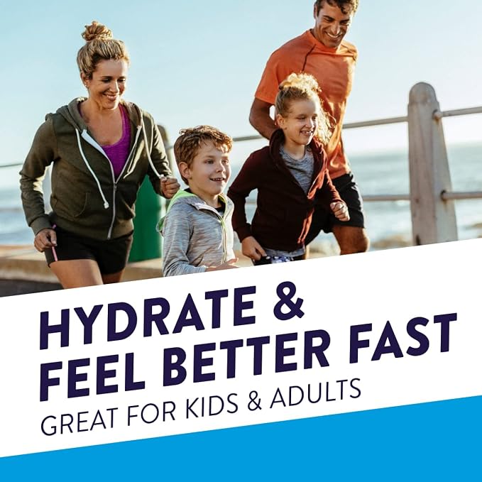Pedialyte Fast Hydration Electrolyte Powder Packets, Strawberry, Hydration Drink - Image 3
