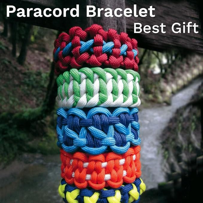 Paracord Crafting Kit, 32 Colors, 10 FT Each, 550lb Parachute Cord - Image 5