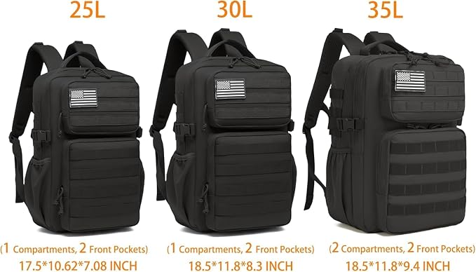 Wotony Military Tactical Backpack - Image 8