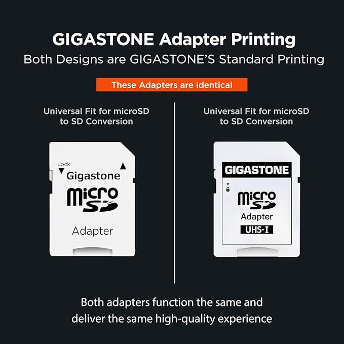 【5-Years Data Recovery】 GIGASTONE 32GB Micro SD Card 5-Pack, 4K Camera Pro - Image 3