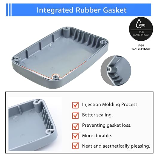 SuperInk IP66 Waterproof Junction Box, Outdoor Electrical Enclosure Box - Image 6
