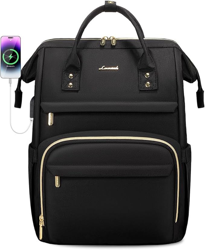 LOVEVOOK Laptop Backpack for Women 14 Inch, Teacher Nurse Work Bag Anti-Theft by LOVEVOOK