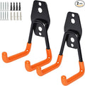 GeeWatom 2 Pack Garage Storage Utility Hooks，Garage Garden Tool Organizer，Steel by GeeWatom