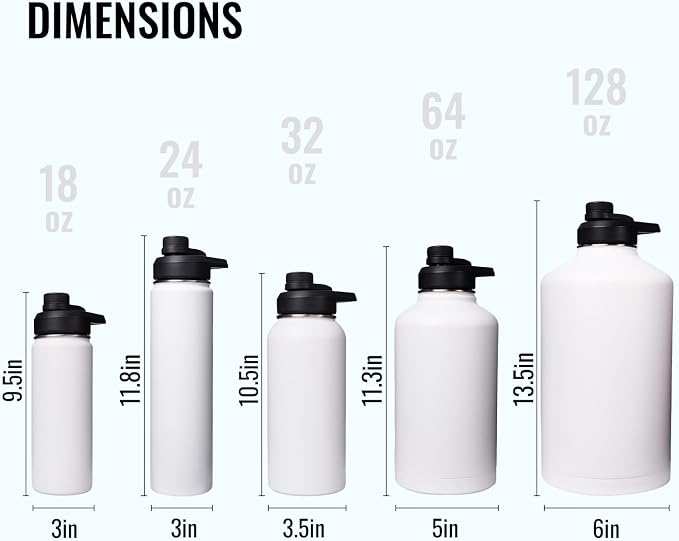 Fijinhom 32 oz Insulated Water Bottle - Image 5
