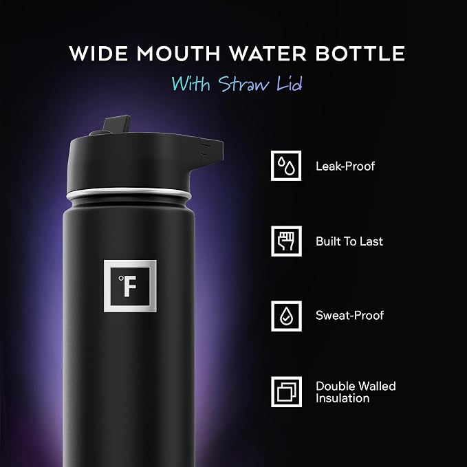 IRON °FLASK Camping & Hiking Hydration Flask - Image 2