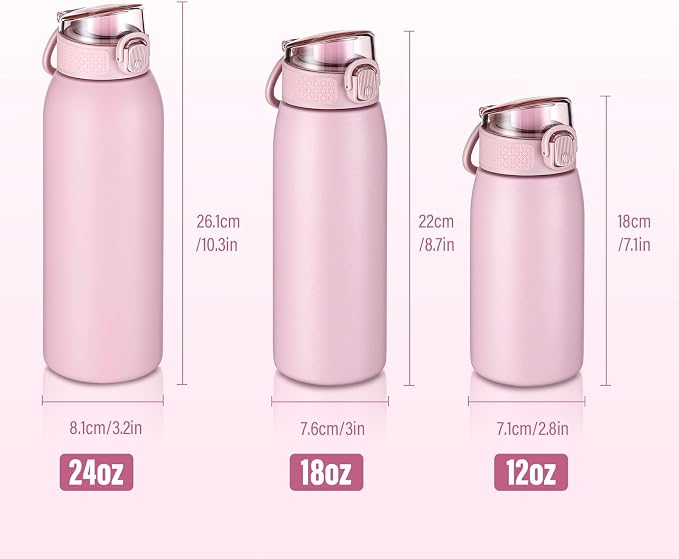Insulated Water Bottle 24 oz - Image 7
